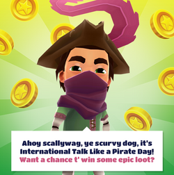 Subway Surfers London: Word Hunt of the Day - JARO 
