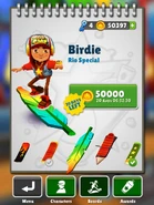 Purchasing Birdie with Jake in his Star Outfit
