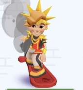 Sunny surfing on The De-lyre-ious #2