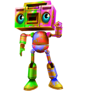 A new character, Pridebot