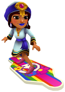 Subway Surfers - #ShopUpdate Love is in the air. 💕 Unlock the enchanting  Magic Carpet board, Kareem, Salma, and drift through the mythical streets  of the East! Available from February 11th 