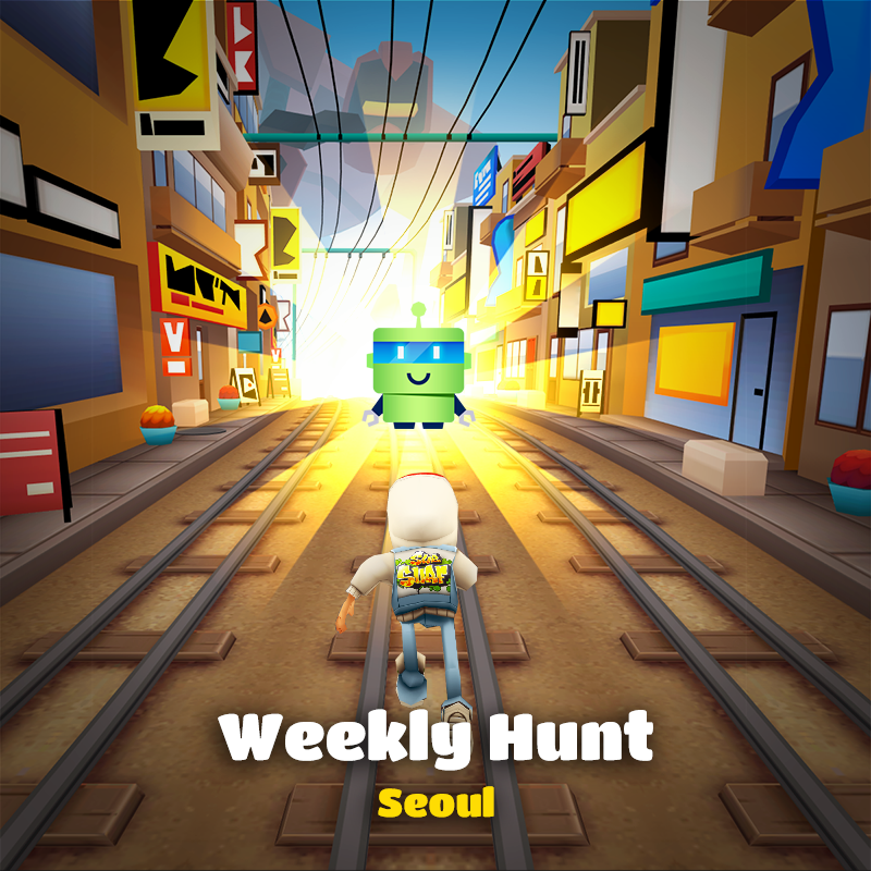 Subway Surfers, Rin Exclusive, Weekly Hunt, Seoul