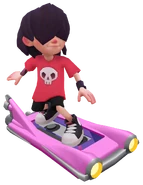 Yuto surfing on K-Dillac