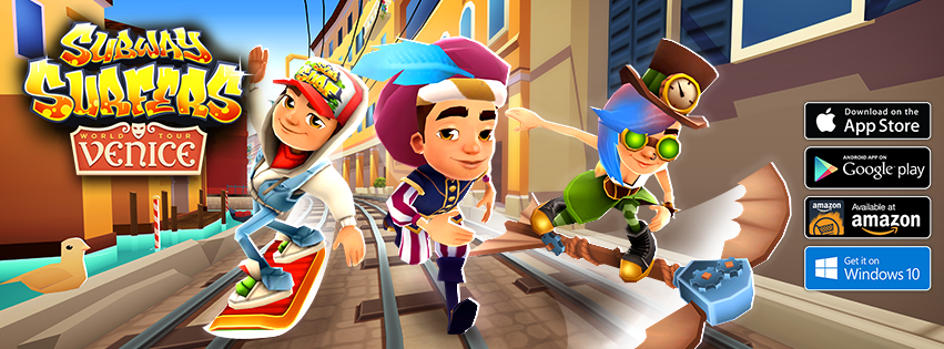 Subway Surfers World Tour: Veneza, Subway Surfers Wiki BR