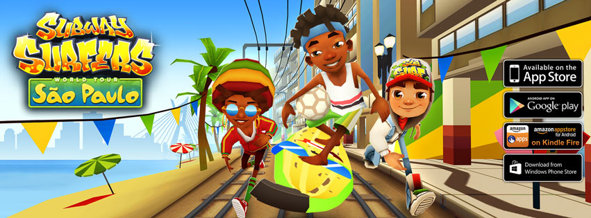 Subway Surfers Copa do Mundo  Copa do mundo, Jogos online, Jogos