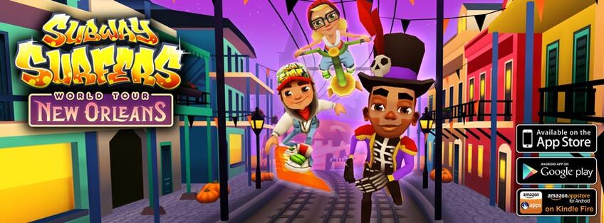 Play Droid Brasil: Jogo Subway Surf Nova Orleans / New Orleans Com