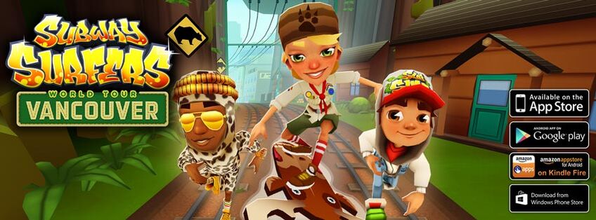 Subway Surfers World Tour: Vancouver em Jogos na Internet