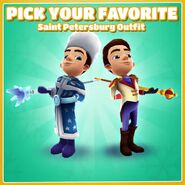 Subway Surfers Saint Petersburg  Jogos online, São petersburgo