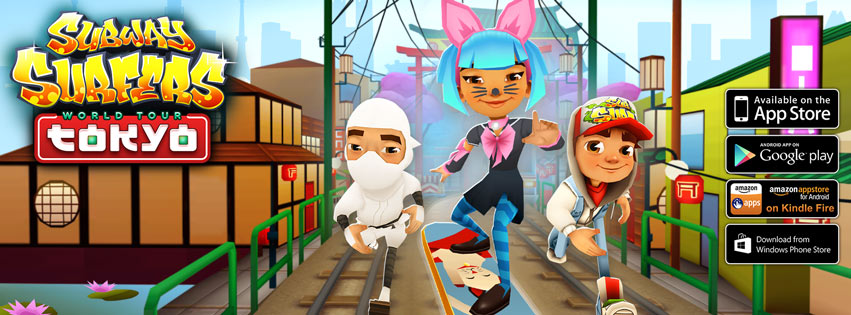 Subway Surfers - Todos os Personagens (2014) 