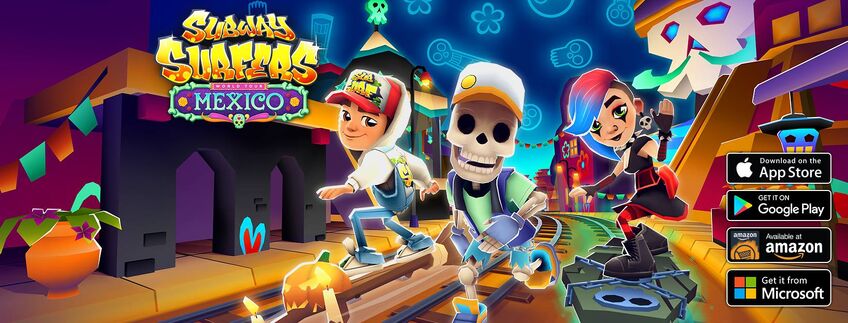 Subway Surfers - Missão das 200 Moedas 