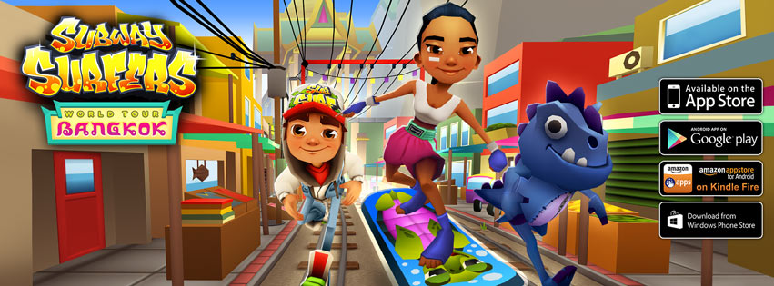 Subway Surfers goes to Thailand on World Tour with latest update