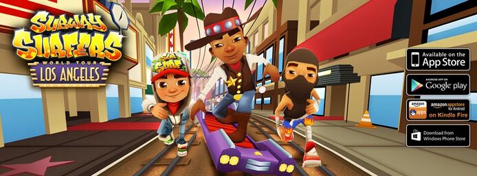 Subway Surfers World Tour: Los Angeles, Subway Surfers Wiki BR