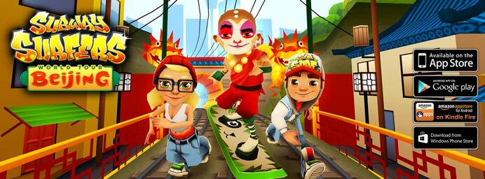 Jogos - Subway Surfers é atualizado e tem novo nível, agora em Pequim