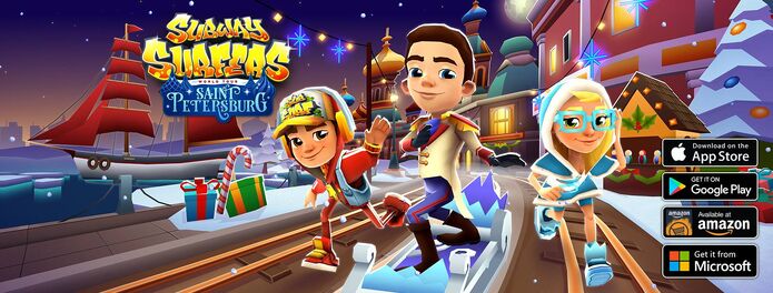 Subway Surf Versão de Neve em 2023