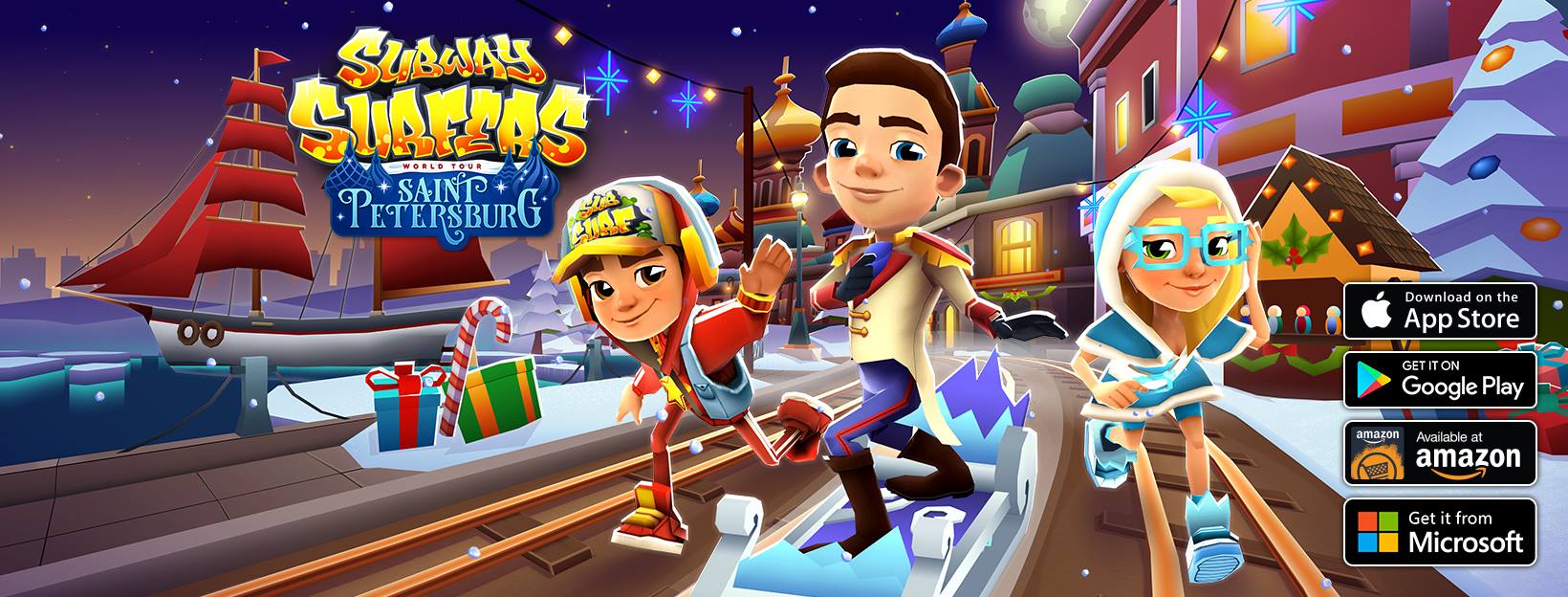 subway surfers mapa de neve download