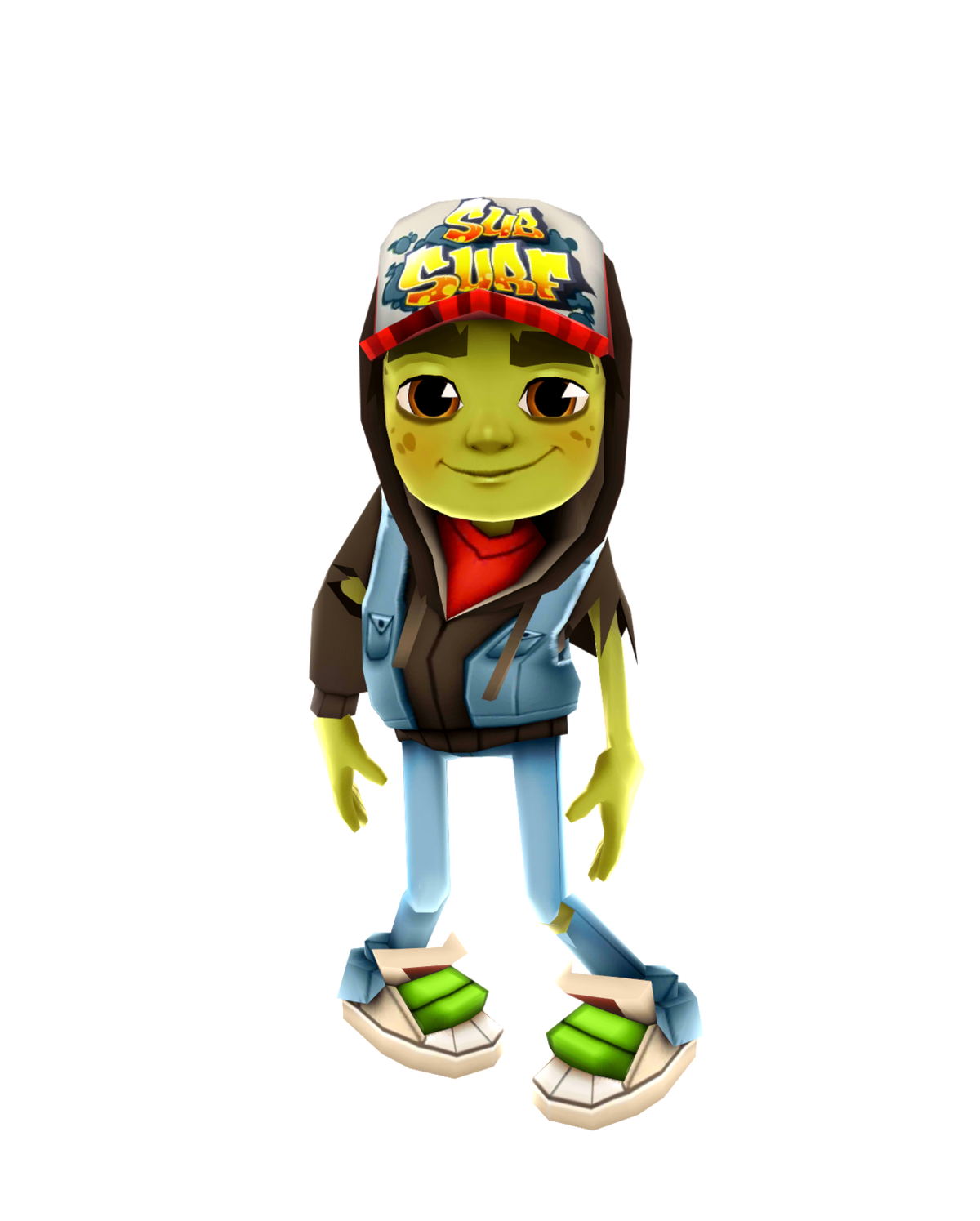 Curiosidade: Existe um personagem de Subway Surfers que representa