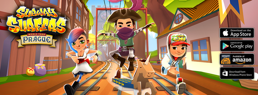 Liga da Poltrona *: Subway Surfers: Diversão na palma da mão!