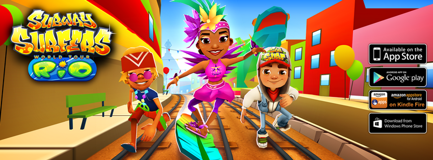 Subway Surfers Rio em Jogos na Internet