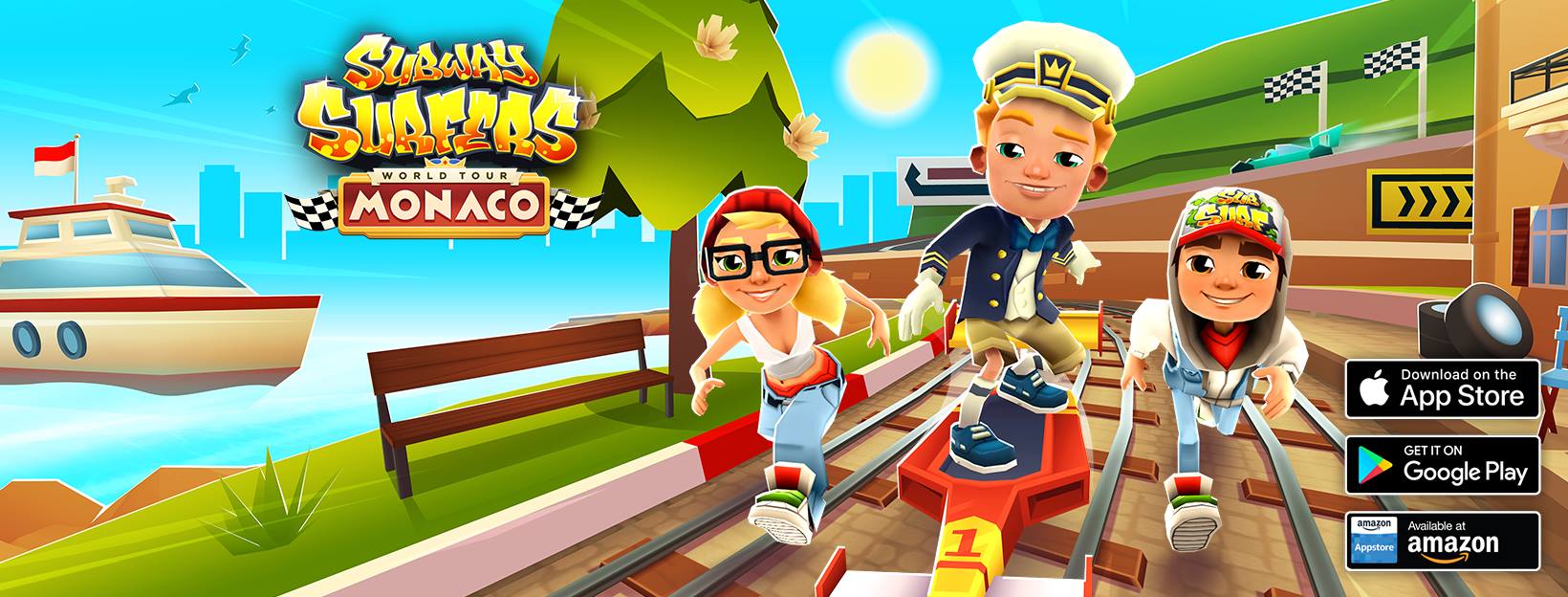 Subway Surfers Monaco em Jogos na Internet