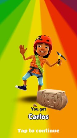 SUBWAY SURFERS CARLOS TRAJE INCA 