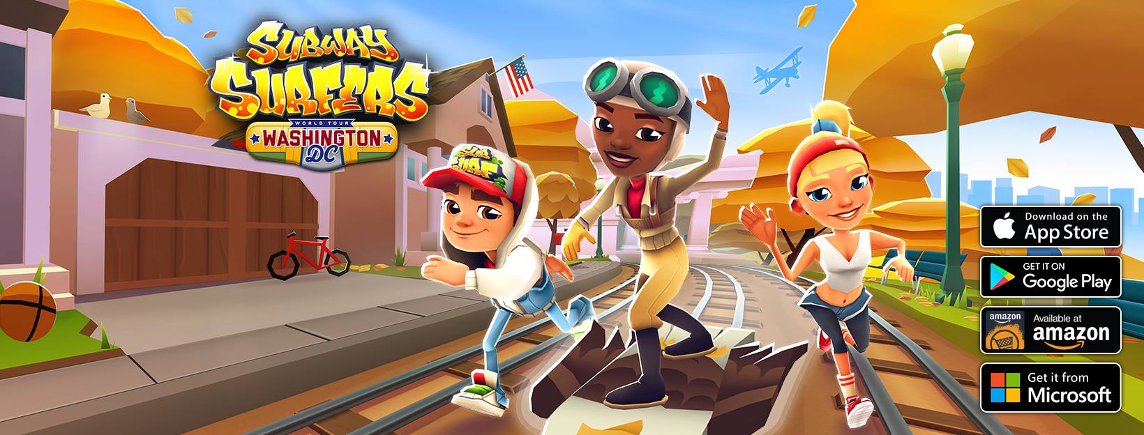 Subway Surfers Washington em Jogos na Internet