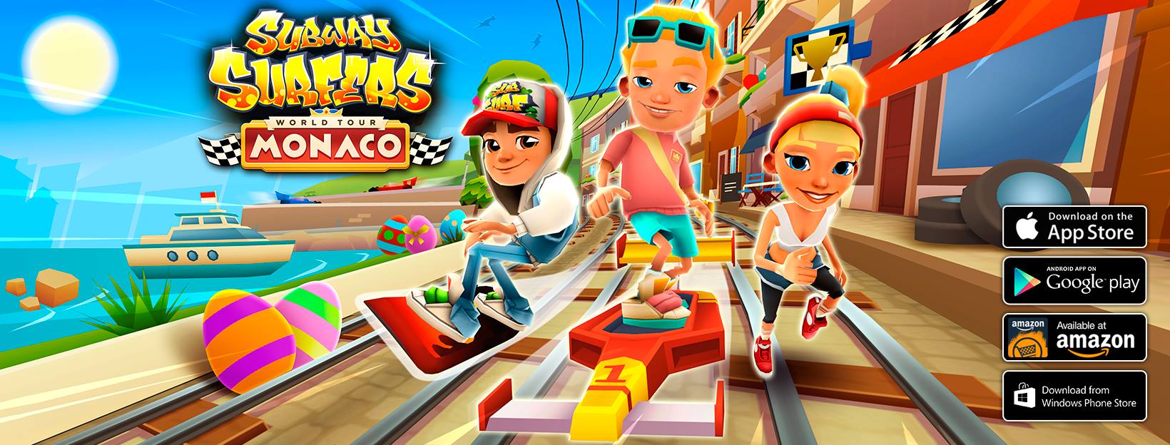 Subway Surfers Mônaco em COQUINHOS