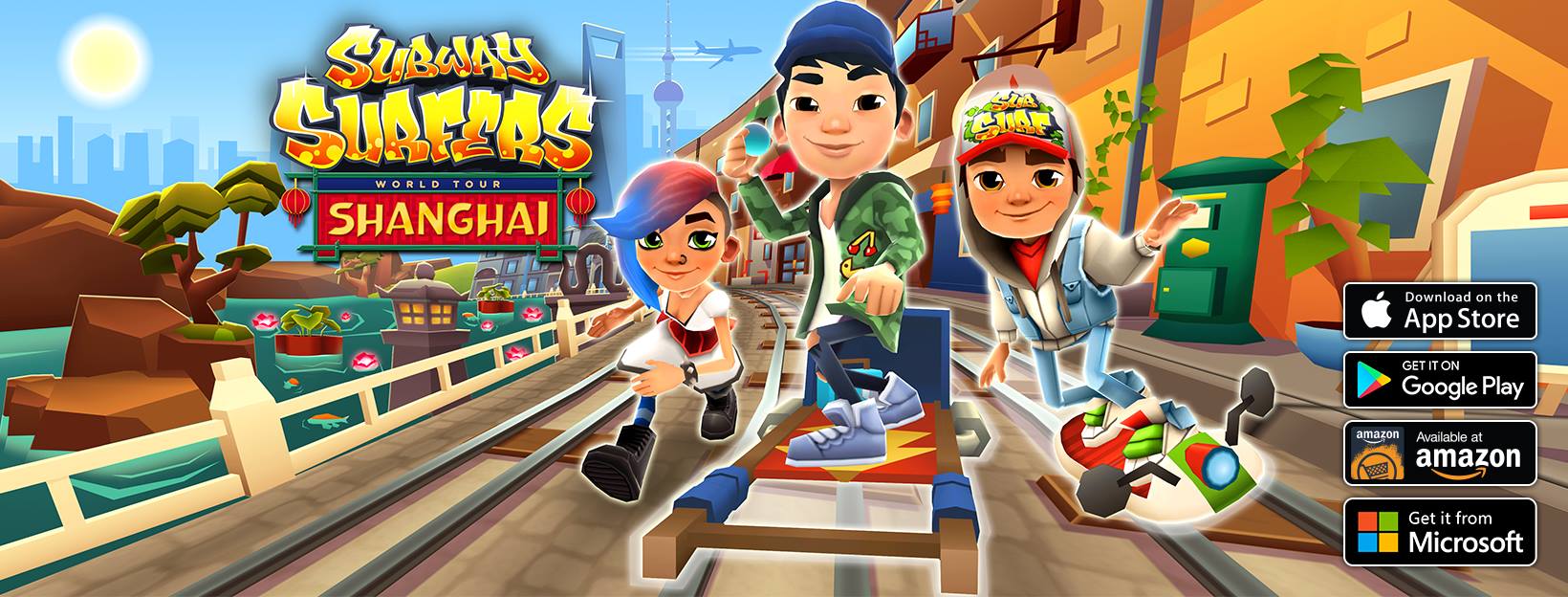 Subway Surfers: Shanghai em Jogos na Internet