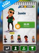 Como desbloquear o Jamie - Personagem Raro do Subway Surfers 