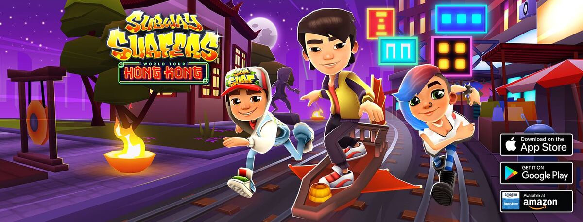 SUBWAY SURFERS HONG KONG 2018 I OBTENHA ITENS GRÁTIS ♡ ♥