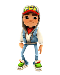 Curiosidade: Existe um personagem de Subway Surfers que representa a cidade  de São Paulo chamado Edison, esse personagem usa uma camisa do Tricolor  Paulista : r/futebol