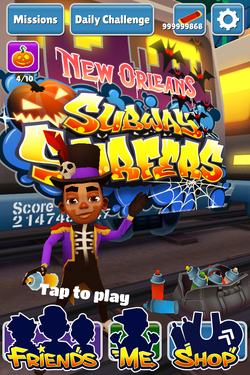 Jogue Subway Surfers Nova Orleães jogo online grátis