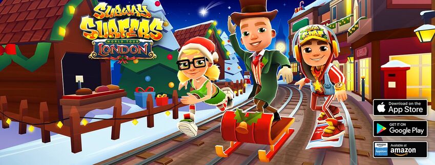 Subway Surfers de Natal em Londres 2018 