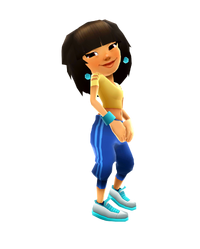 Curiosidade: Existe um personagem de Subway Surfers que representa