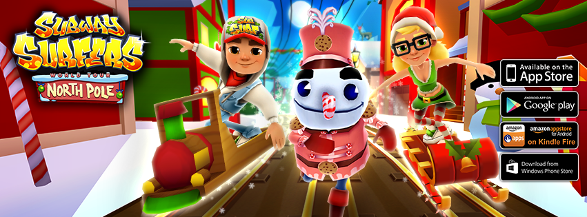 MAPA SECRETO de NATAL no SUBWAY SURFERS! 