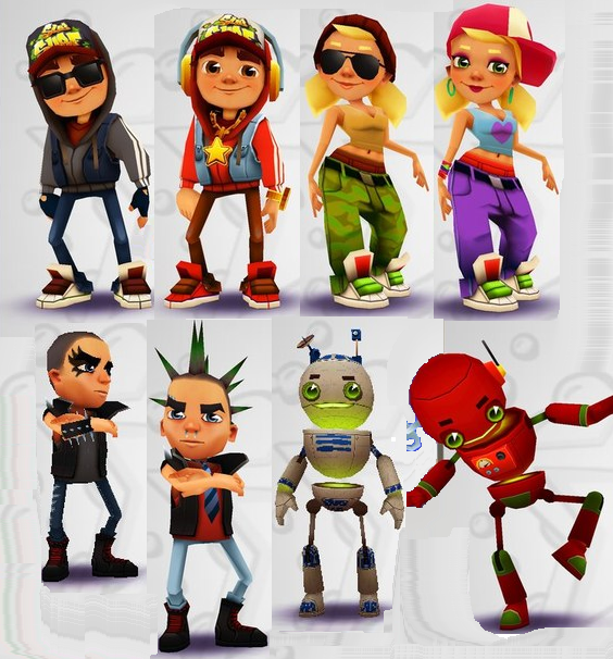 сколько всего персонажей в сабвей серф. раннер subway surfers. герои сабвей серф. сабвей серф выбор персонажа. фрэнк сабвей сёрф в мультсериале.