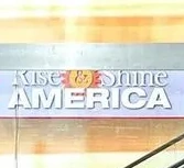 Poster for ATN breakfast show Rise & Shine America.