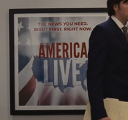 Poster for ATN news show America Live.