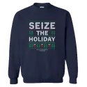 Seize holiday sweatshirt navy