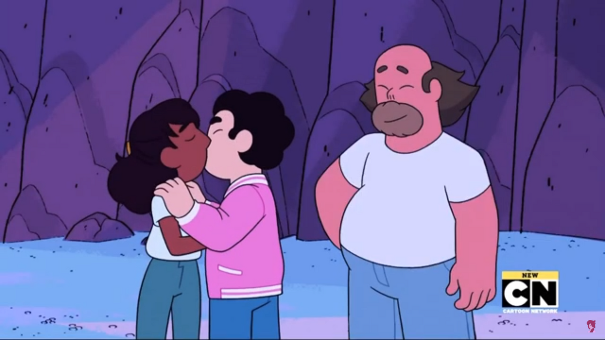 Steven And Connie Kissing Steven Universe Fanon Wikia Fandom 6962