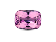 A kunzite gem in real life.