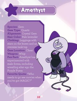 Guide to the Crystal Gems - Amethyst