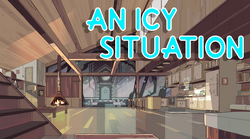 An Icy Situation title card