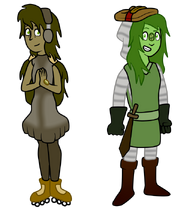 Kornerupine and Prehnite