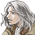 Iskas's portrait in Suikoden Tactics.