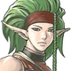 Selma's portrait in Suikoden Tactics.