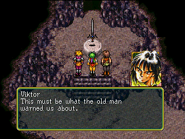 The end of the cave.