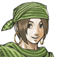Peck's portrait in Suikoden Tactics.