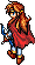 Odessa's battle sprite in Suikoden.