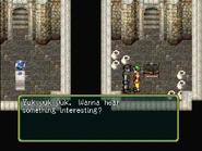 The zombie castle keeper.