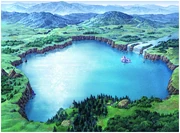 Ceras Lake and Ceras Lake Castle